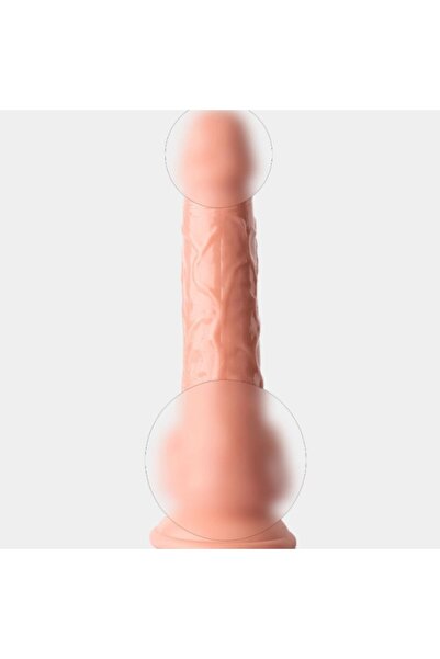 Ada Marketing Kalın Dildo SüperClone Deri Yapısına Sahip 17,5cm Yapay Penis
