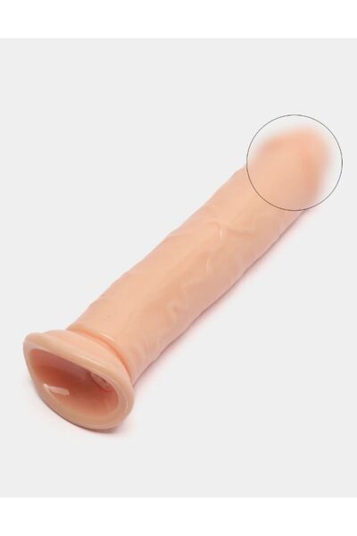 Ada Marketing Düz Yapılı Kalın Dildo SüperClone Deri Yapısına Sahip 18cm Yapay Penis