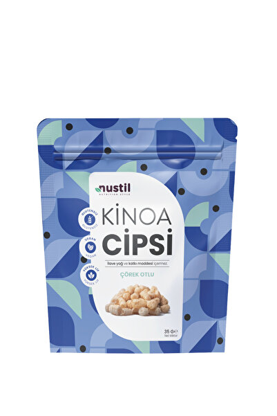 NUSTİL Çörek Otlu Kinoa Cipsi 35g