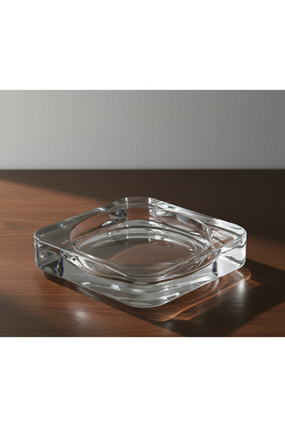 IKEA Glasıg Cam Mum Tabağı 10x10 Cm 60259143