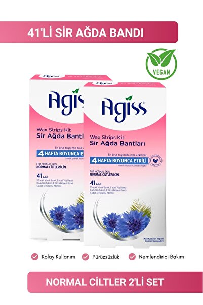 AGISS Sir Ağda Bandı 41'li Normal Ciltler 2'li set