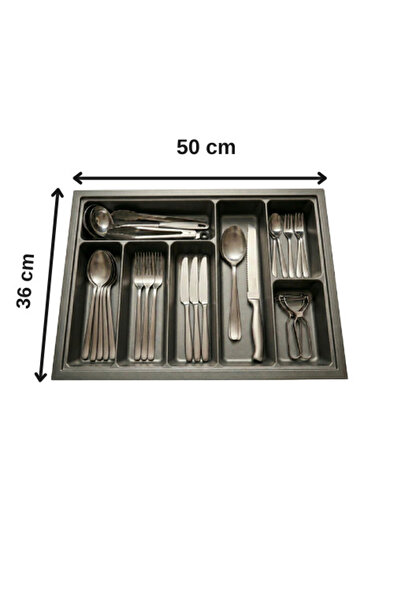 almital mobilya aksesuarları furniture accessories Συρταριέρα 36x50 Ανθρακίτη...