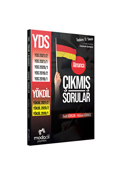 Modadil Yayınları Modadil Almanca YDS -YÖKDİL Çıkmış Sorular