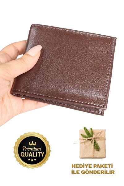 LELTH Men's Brown Wallet