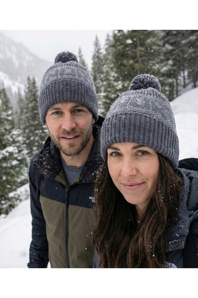 THE NORTH FACE Retro Cabin Beanie Unisex Outdoor Beresi Nf0A88Qwro01 Gray