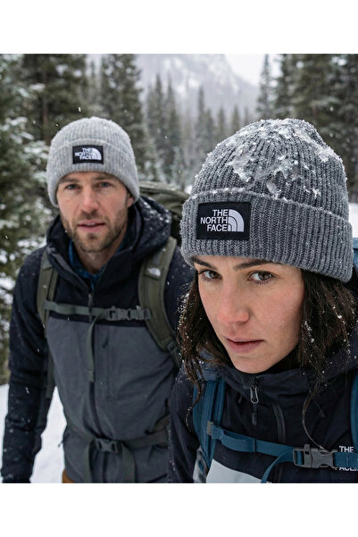 THE NORTH FACE ШАПКА З СОЛОНИМ КРЮЧКОМ Unisex Bere NF0A8CGZDYX1 Gri-STD