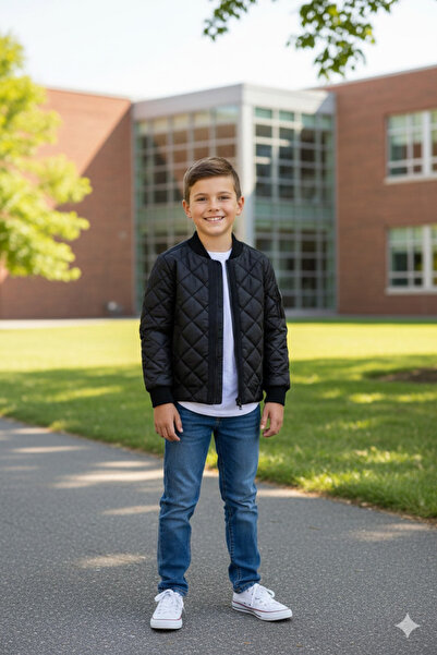 Verscon Palton căptușit pentru băieți 7 - 11 ani