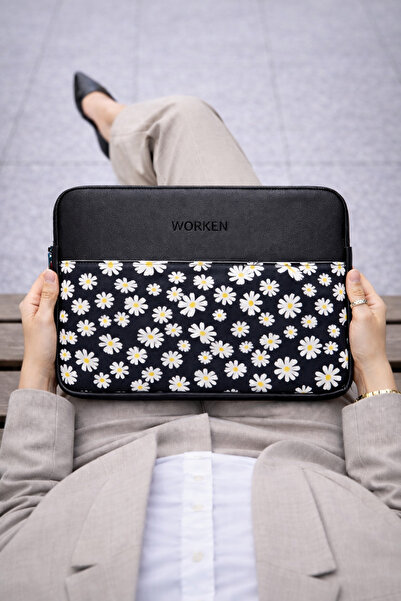 worken 11"-12 inç Cepli, Fermuar Detaylı Tablet Kılıf, iPad, Galaxy, Lenovo P...