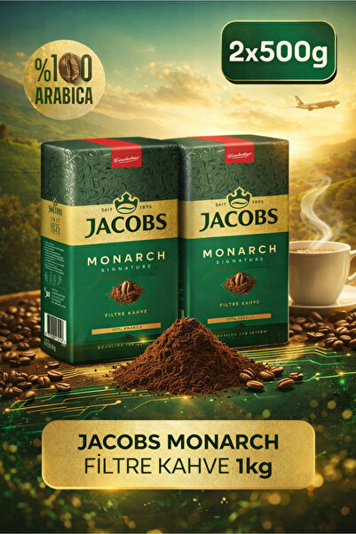 Jacobs Monarch Filtre Kahve 500 Gr X 2 Adet