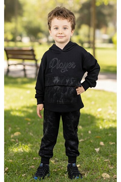 best kids Camouflage detailed hooded tracksuit set