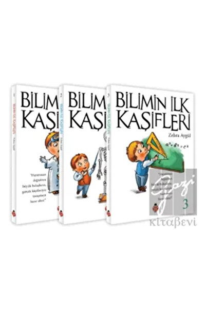 Uğurböceği Yayınları مجموعة المستكشفين الأوائل للعلم (3 كتب)
