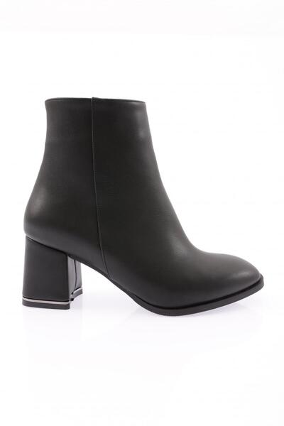 DGN 9219 Women's Heeled Boots Black