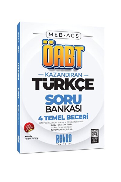 RETRO YAYINCILIK 2026 Meb Ags Kazandıran Öabt Türkçe Öğretmenliği 4 Temel Bec...