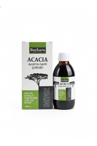 baykara Akasya Gamı Şurubu 350 ml Doğal ve Katkısız