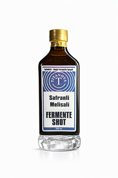 TİTANOVA SAFRANLI MELİSALI FERMENTE SHOT 200 ML