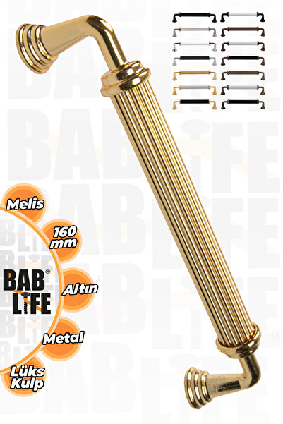 bablife Melis 160mm Altın Metal Lüks Çekmece Dolap Mobilya Kulpları Tüm Renk ...