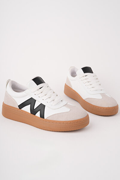 RoseVeno Γυναικεία αθλητικά παπούτσια με κορδόνια με επίπεδη σόλα