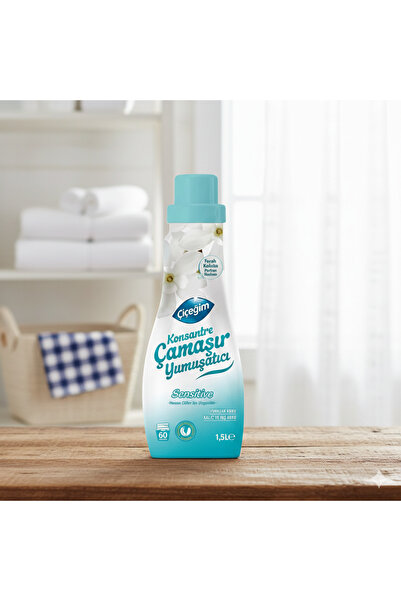 Çiçeğim Konsantre Yumuşatıcı Sensitive 1500 ml