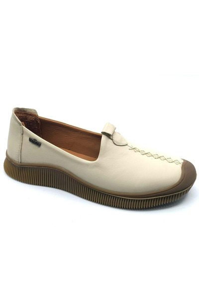 Venüs Pantofi casual pentru femei Irgon din piele naturală ortopedică BEJ