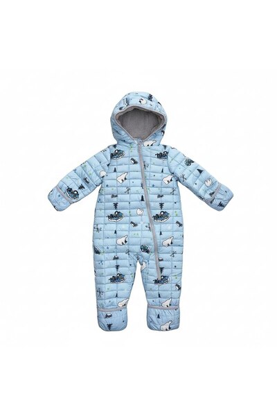 melisam.msg Baby Jumpsuit Coat with Fur Inside Winter Cute
