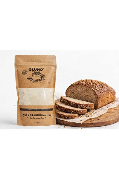 Gluno Glutensiz Çiğ Karabuğday Unu 500 G