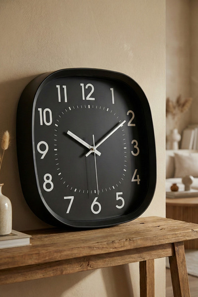 Frapan Home Glx 30 cm Real Glass Silent Mechanism Wall Clock