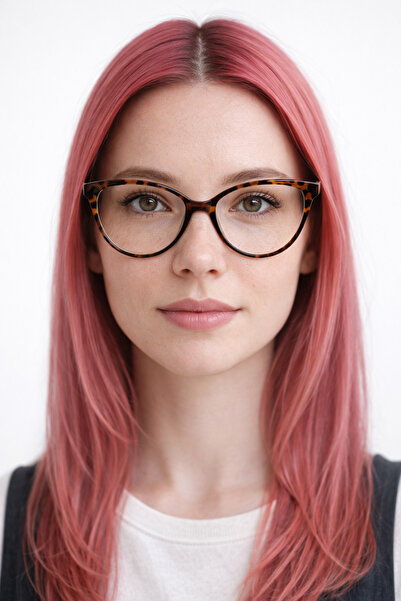 Houseofeyeris Callisto Blue Light Glasses – Leopard Cat Eye 49 mm