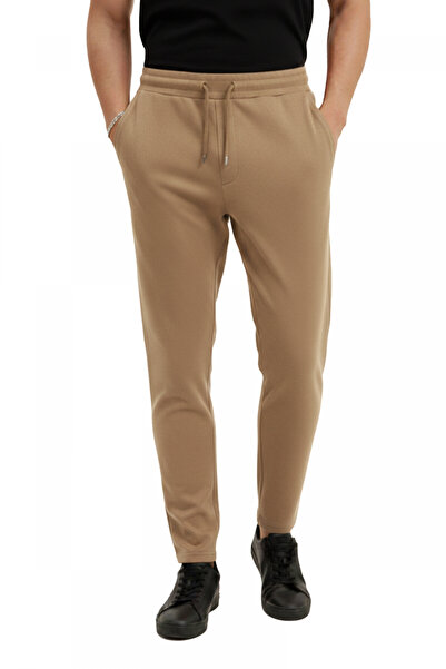 DeepSEA Pantaloni de sport pentru bărbați, cu talie elastică, cu șireturi, fă...