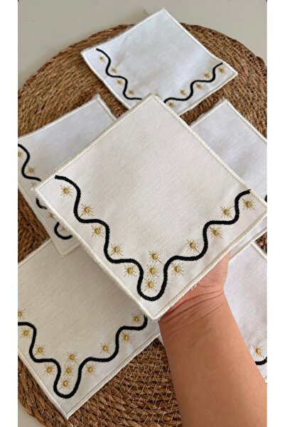 Handmade El işi sunum peçetesi 6 ‘ lı