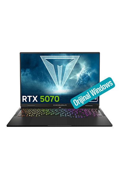 CASPER Excalibur G915 i7-13620H 16GB 1TB 8GB RTX5070 165Hz 16" W11H Gaming La...