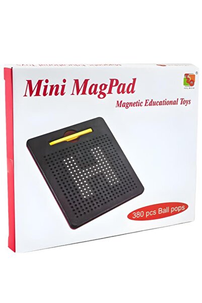 Birlik تابلت الرسم المغناطيسي 380 مع كرات متوسطة الحجم باللون الأحمر