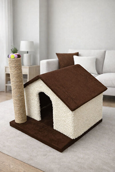 petlocations Marsilya Tek Katlı Kedi Evi