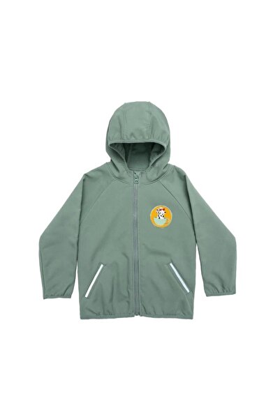 Miela Kids سترة سوفتشيل طاردة للماء - نعناعي