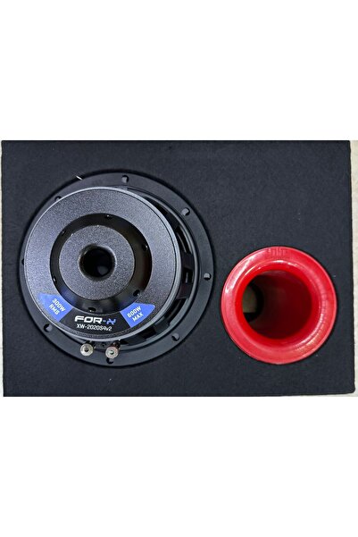 FORX5 20cm Subwoofer 600wat 300rms Kabin Ölcüsü Boy 29cm En 40cm