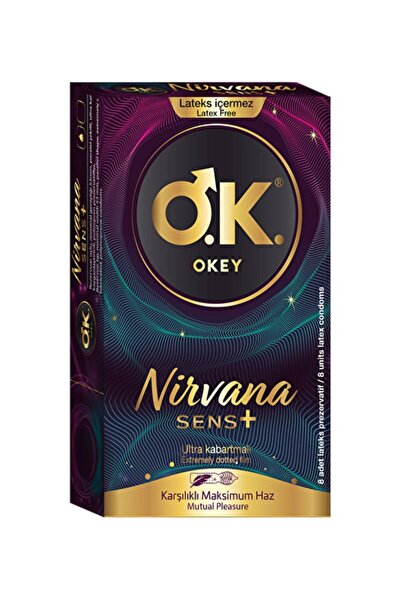 Okey Nirvana Sens Prezervatif 8'li