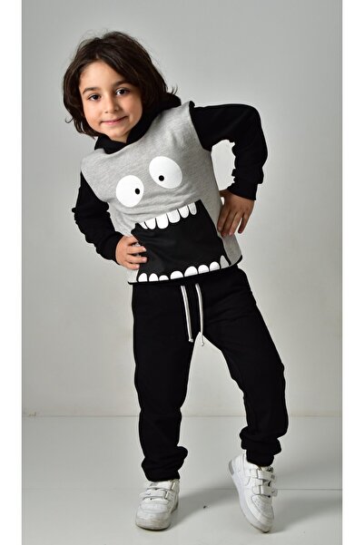 Banadamoda Dětská tepláková souprava s potiskem (bavlna uvnitř)