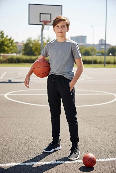 Fulla Moda بنطلون رياضي للأولاد مع جيب بسحاب