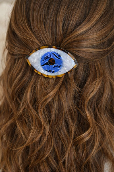 MAHZEN VI LEOPARLI GÖZ KEMİK MANDAL TOKA