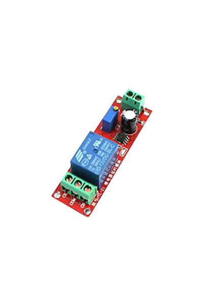 Robotistan Zaman Ayarlı Tekli Röle Kartı - 12 V -Off Relay Module