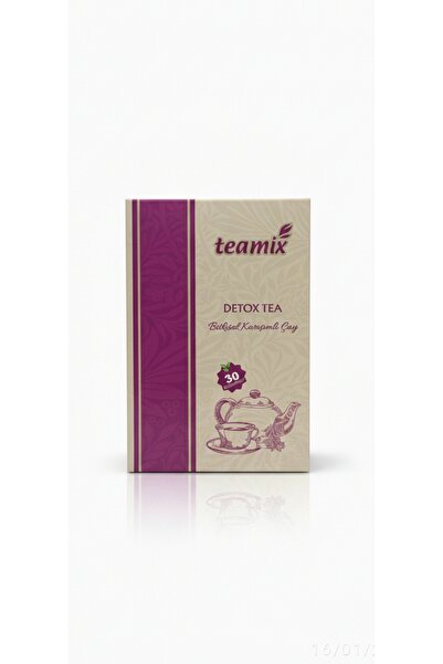 teamix Detoks Çay Detox Tea Bitkisel Karışımlı Form Çay 60 G 30 Süzen Poşet