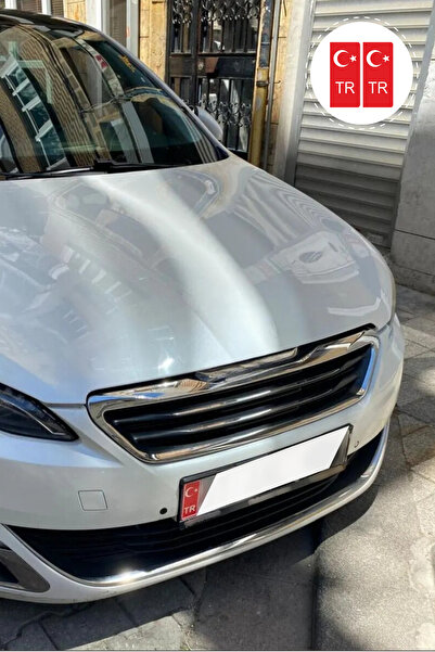 HAPPY NESSO TR Plaka Reflektörlü 2 Adet Sticker | Araba Etiketi | Kolay Uygul...