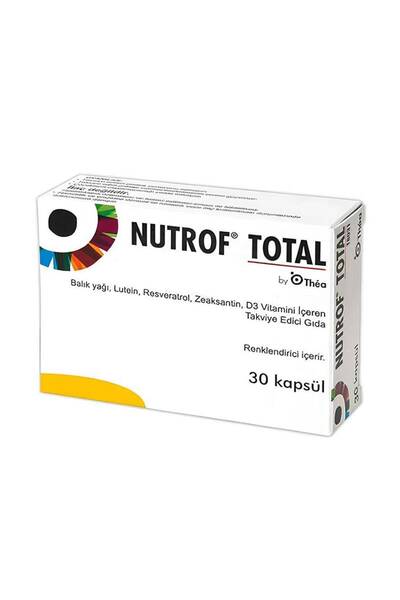 Nutrof Total دعم المغذيات النباتية 30 كبسولة