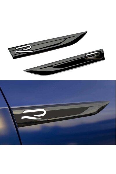 beyaztuning Volkswagen Yeni Golf 8 R-line Yan Çamurluk Bıçak Logosu Arması