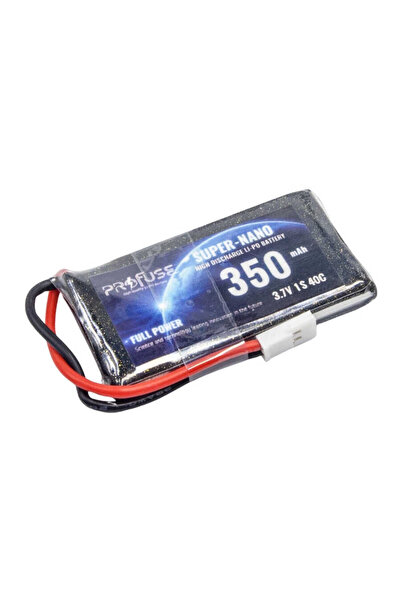 Profuse 3.7 V 1S Lipo Batarya-Pil 350 mAh 25C - Mikro Drone Pili (Corby Drone...