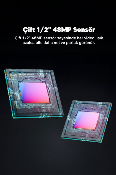 AKASO 360 Creator Combo Aksiyon Kamera 5.7K 360° Video, 72MP 360° Fotoğraf, Görünmez Selfie Çubuğu