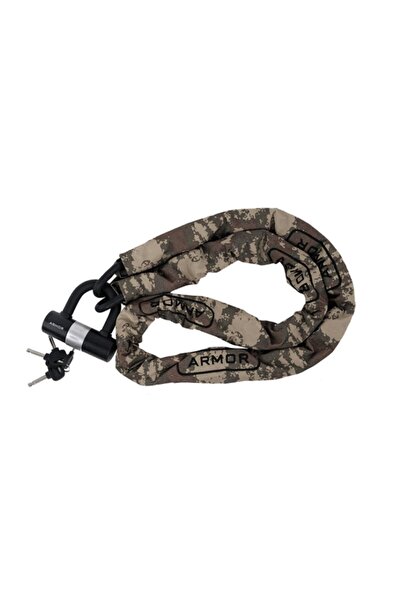 Armor Military Serisi Dövme Çelik Zincir Kilit (10mm*1.8 mt)