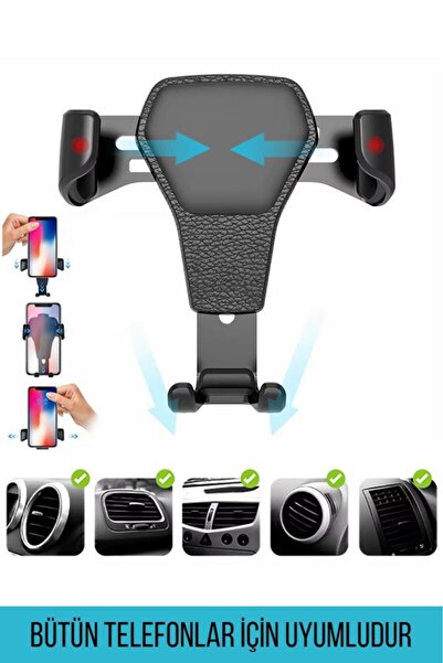 DEMPOWER Otomatik Mekanizmalı Tüm Telefonlara Uyumlu Yan ve Alt Kavrama Siste...