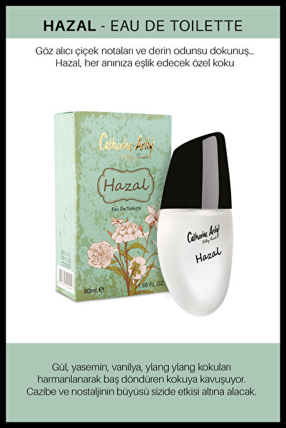 Catherine Arley Hazal 50ml Edt Kadın Parfüm