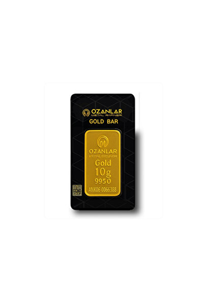 OZANLAR GOLD 10 gr 24 Ayar Ozanlar Külçe Altın