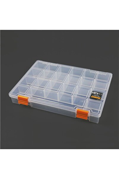 MANO Şeffaf Malzeme Kutusu 11 Inch Klasik Organizer Kutu - Ş-ORG-11